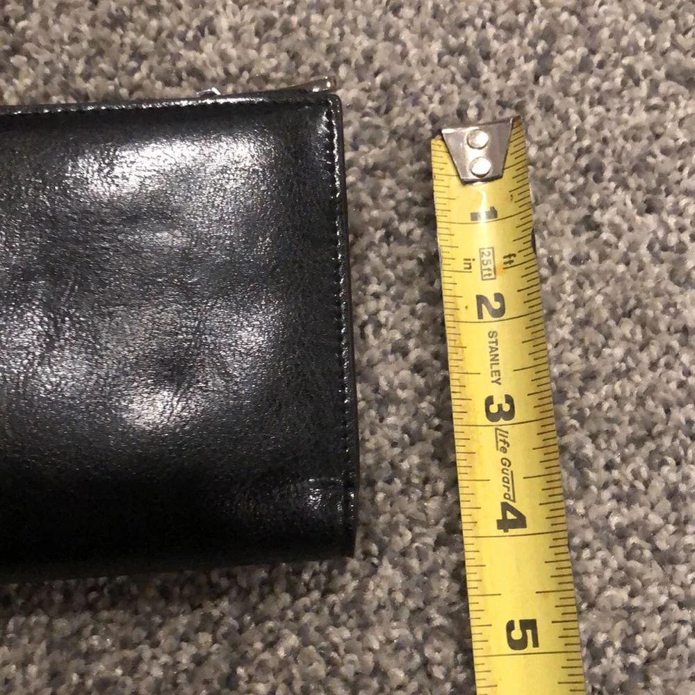 Bostanten Black Leather Wallet - Picture 10 of 10